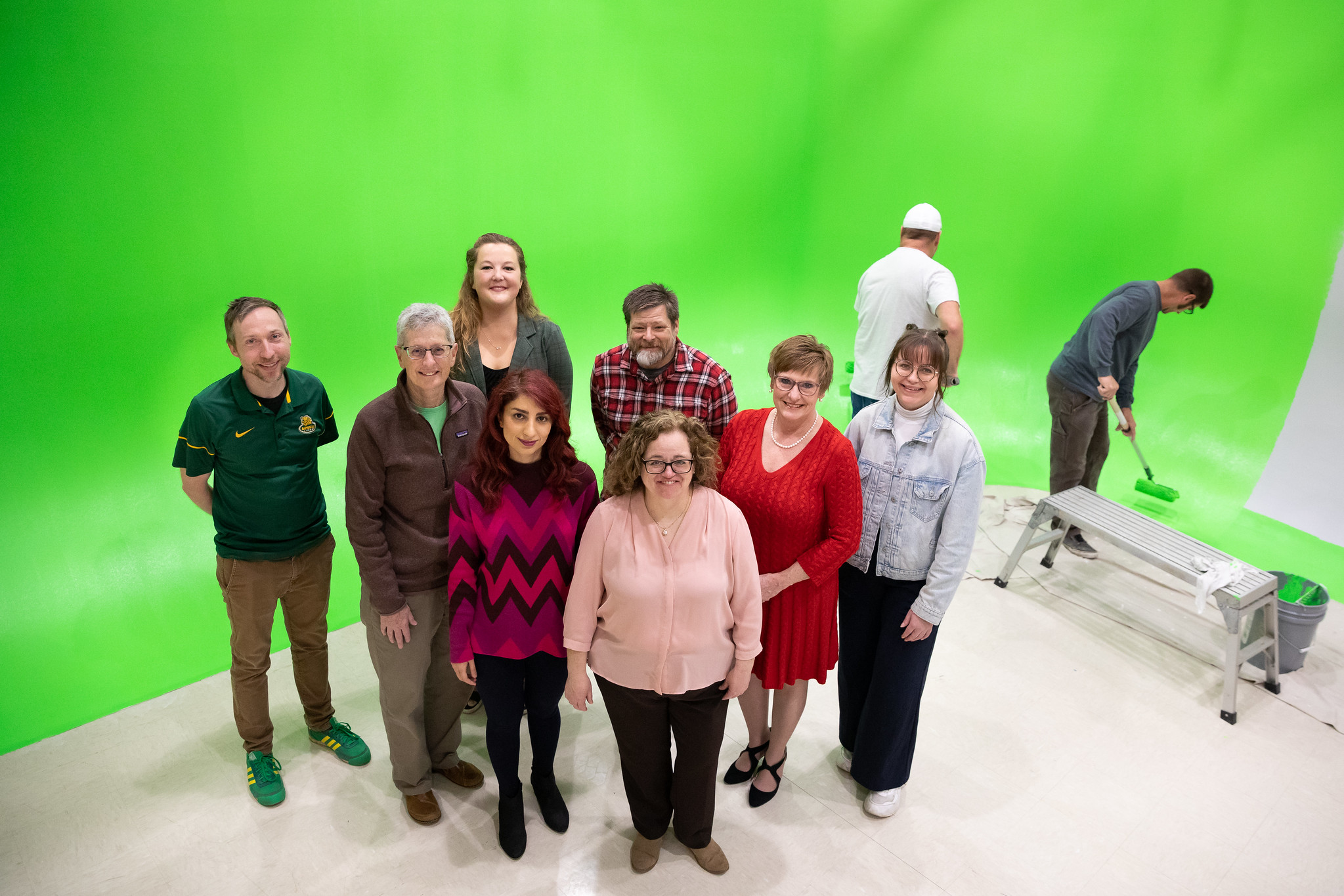 MSSU MOEXCELS GRANT BRINGS GIANT GREEN SCREEN TO KGCS-TV STUDIO