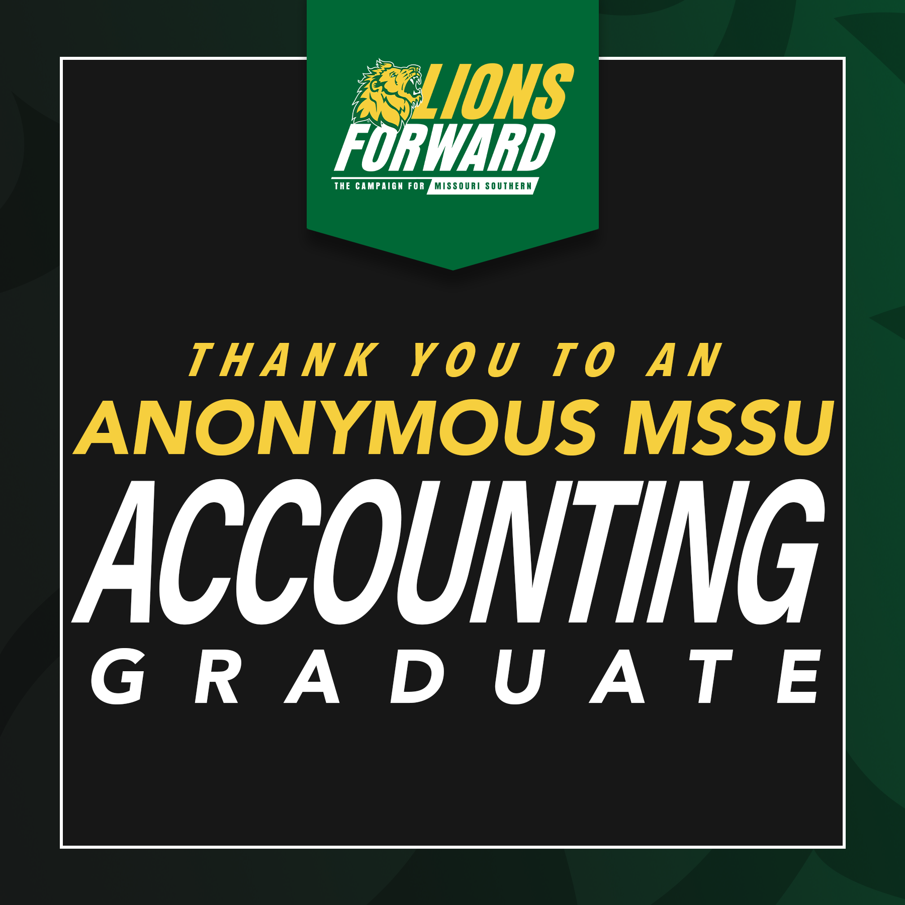 anonymous accounting graduate