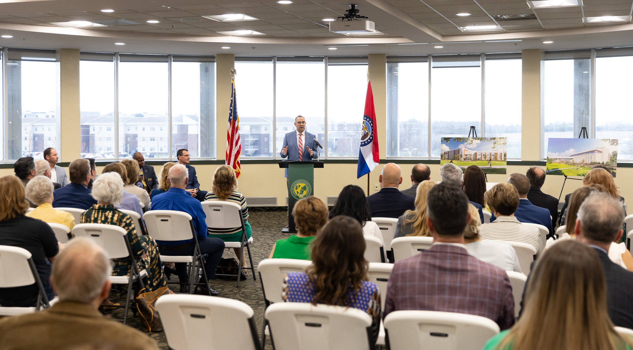 Missouri Southern State University Celebrates Topping-Out Ceremony for the Roy Blunt Health Science Innovation Center